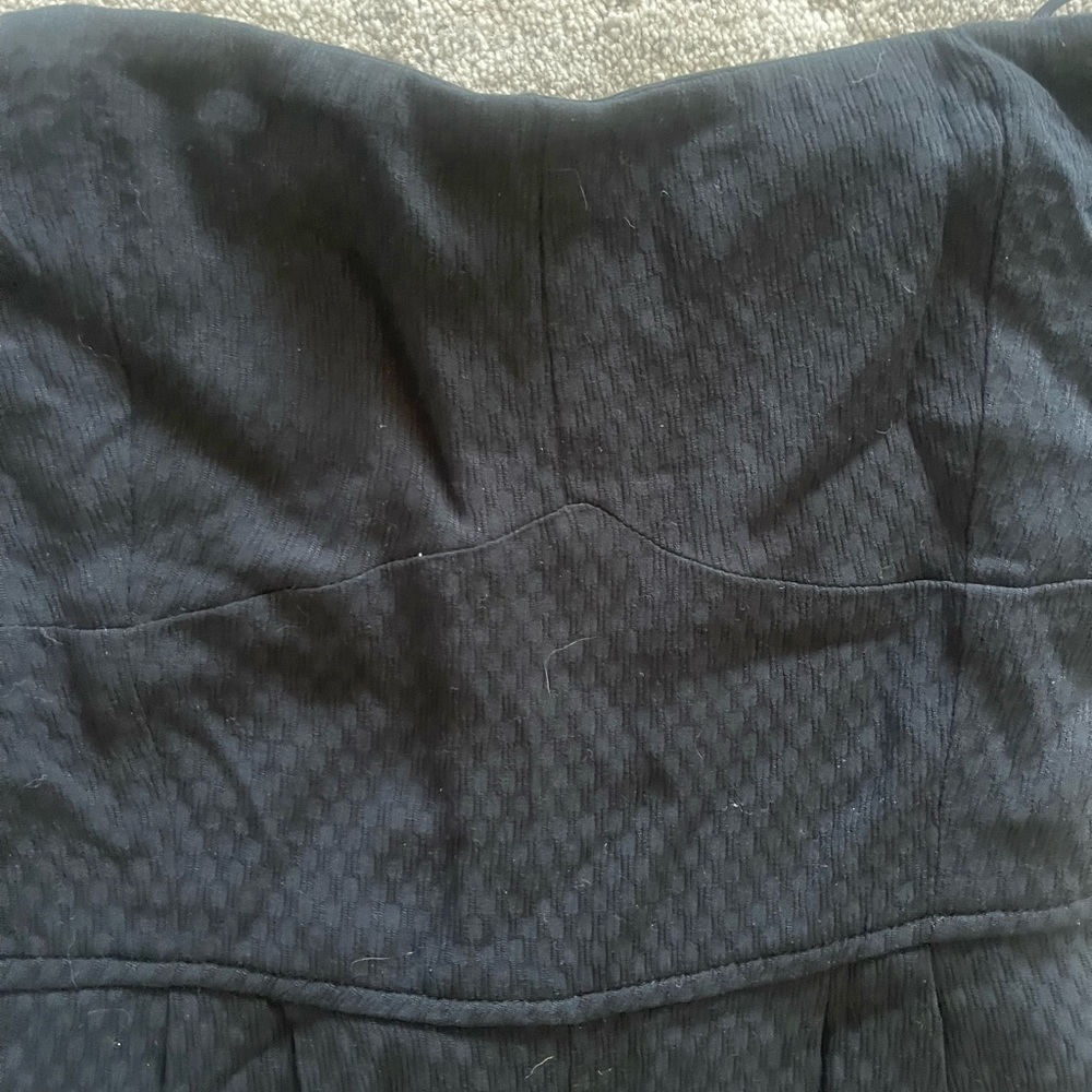 Elegant Black Strapless Jumpsuit RVCA size small NWT - Picture 4 of 5